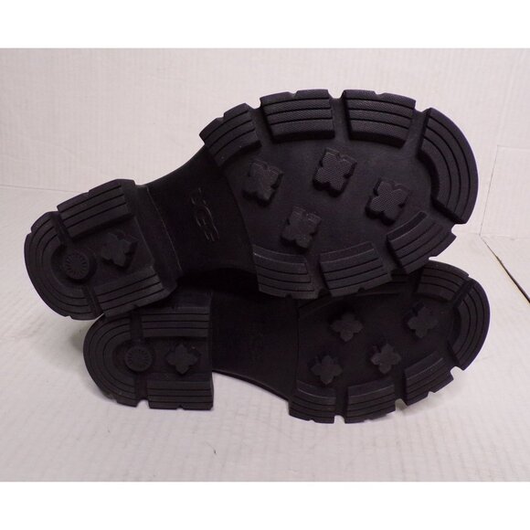 🆕UGG Brooklyn Platform Chelsea Leather Boot Hickory 7.5 - Picture 12 of 12